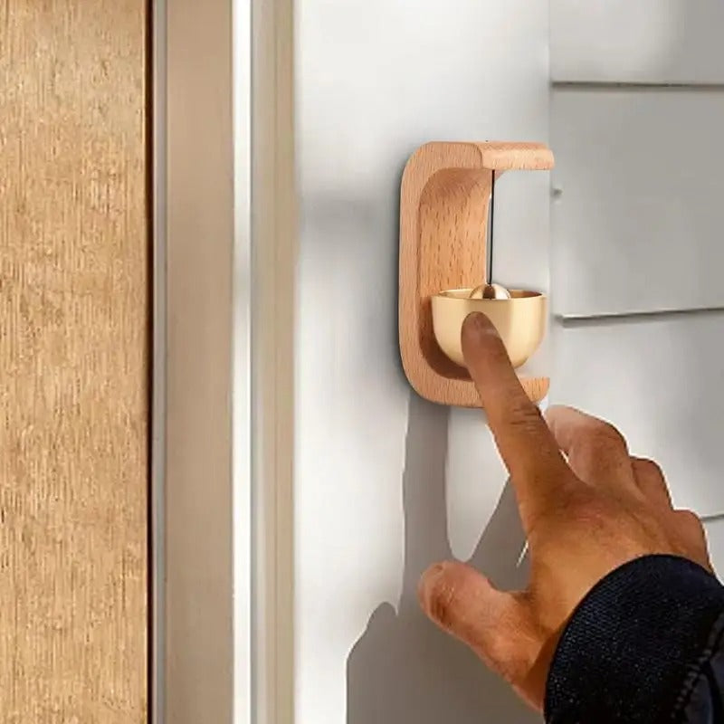 NaHome™Sonnette de porte en bois sans fil